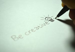 Creating content for websites and blogs, be creative, creating content